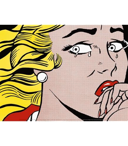 Amazon.com: Kiss V, 1964 Art Print Fine Art Poster Print by Roy