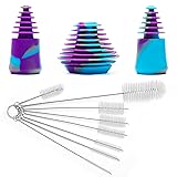 COITEK Silicone Cleaning Plugs, 3PCS Purple
