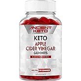 Apple Cider Vinegar Gummies - Great-Tasting, Sugar-Free ACV Gummies for Digestion and Antioxidant Support - Gluten-Free, Vega