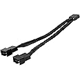 Rosewill Case Fan Splitter Cable, PWM Cable Splitter Duplicator, Case Fan Power Duplicator Converter, Dual Case Fan Power Adapter, Case Fan Y Cable