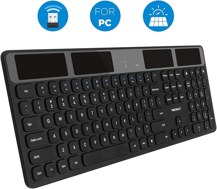 Top 9 Solar Desktop Keyboard K750