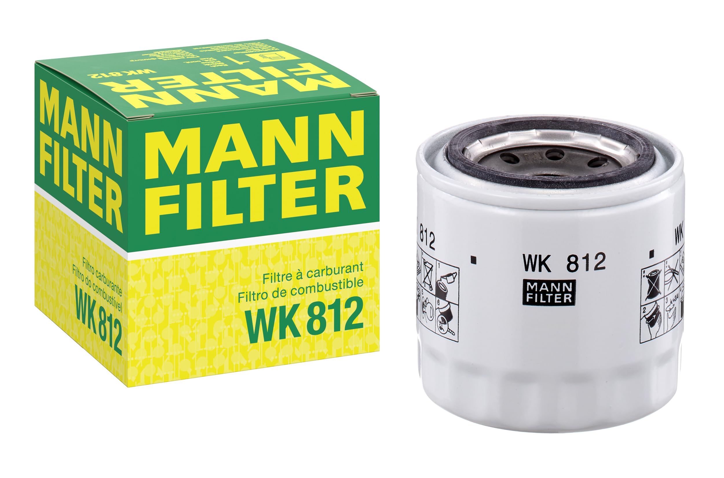MANN-FILTER WK 812 Fuel Filter - for Off-Highway Applications