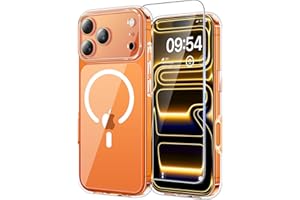 TAURI for iPhone 17 Pro Max Case 6.9" with 1-Pack Screen Protector, Compatible with MagSafe, Camera Lens Full Protection, Mil