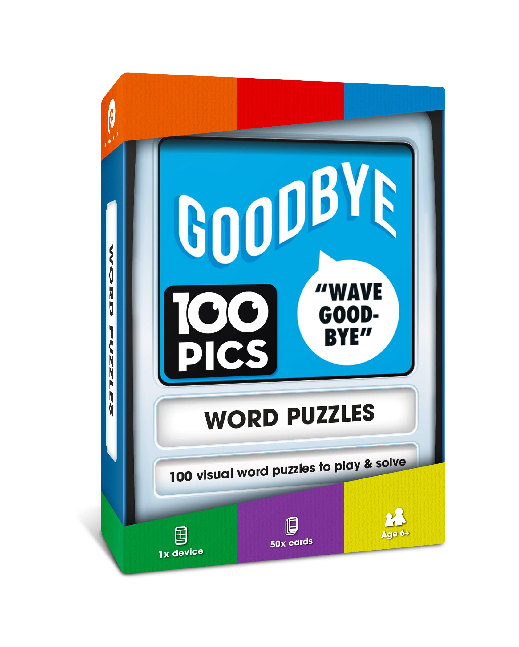 100 PICS Rebus Word Puzzles - Family Flash Card Games, Pocket Puzzles For Kids And Adults — image 1