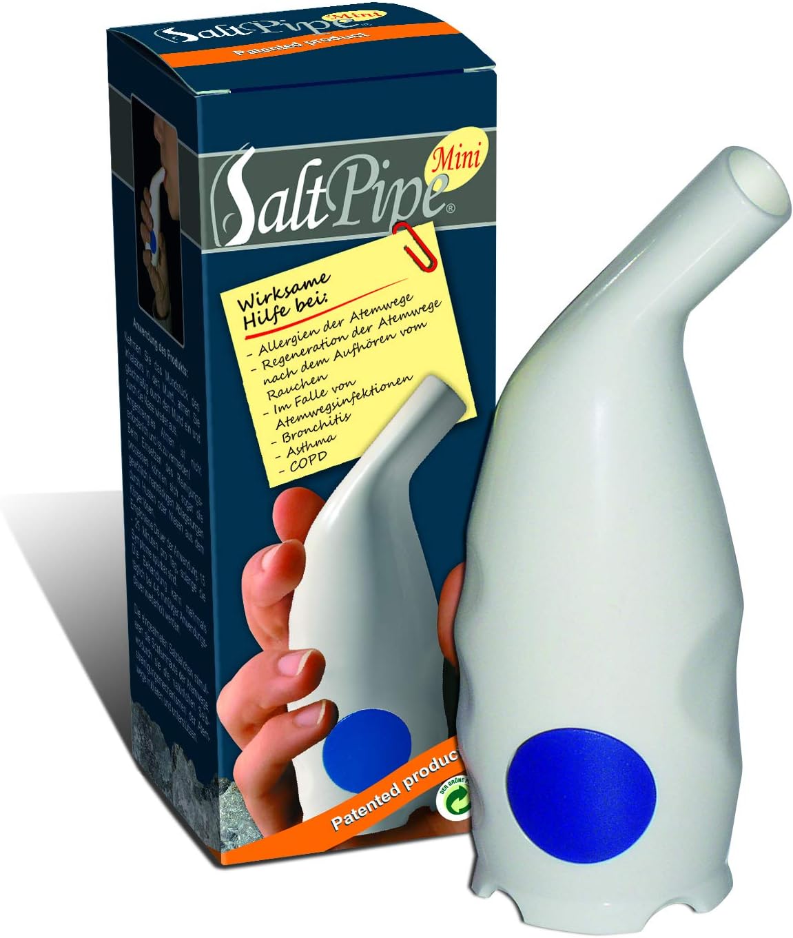Cisca Easy Saltpipe The Salt Therapy Inhaler for Allergy and Asthma