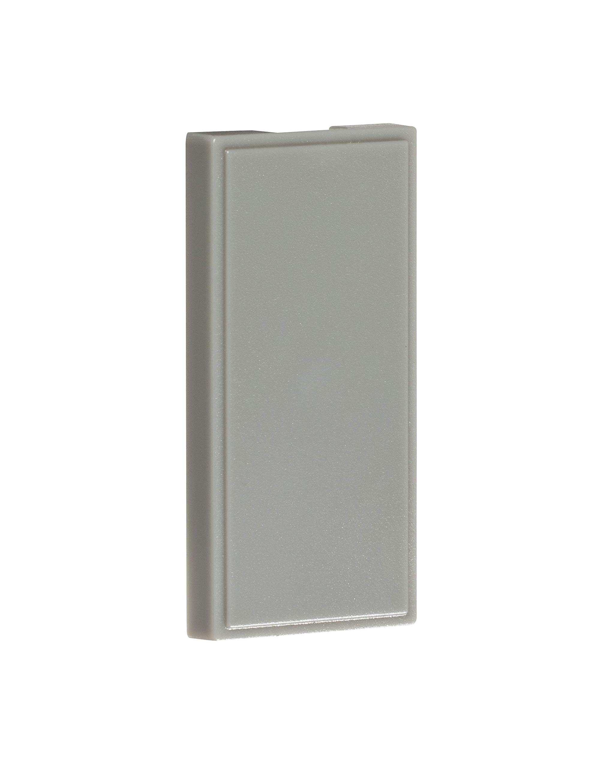 Pack of 10 - Half Blanking Modules (25 x 50mm) - Grey