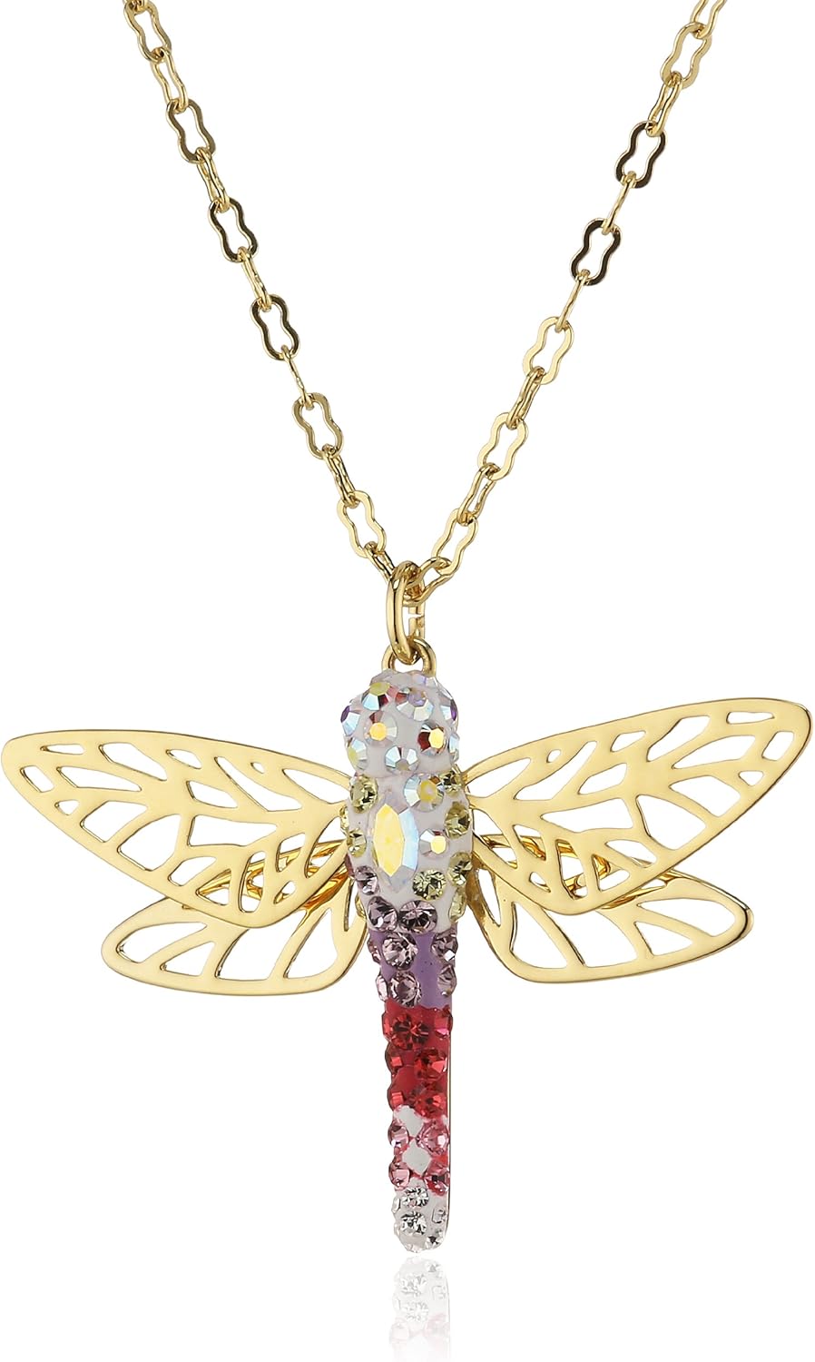 Swarovski Tilly NA Women's Necklace Crystal GoldPlated Metal 40.0 cm MultiColoured 1181331