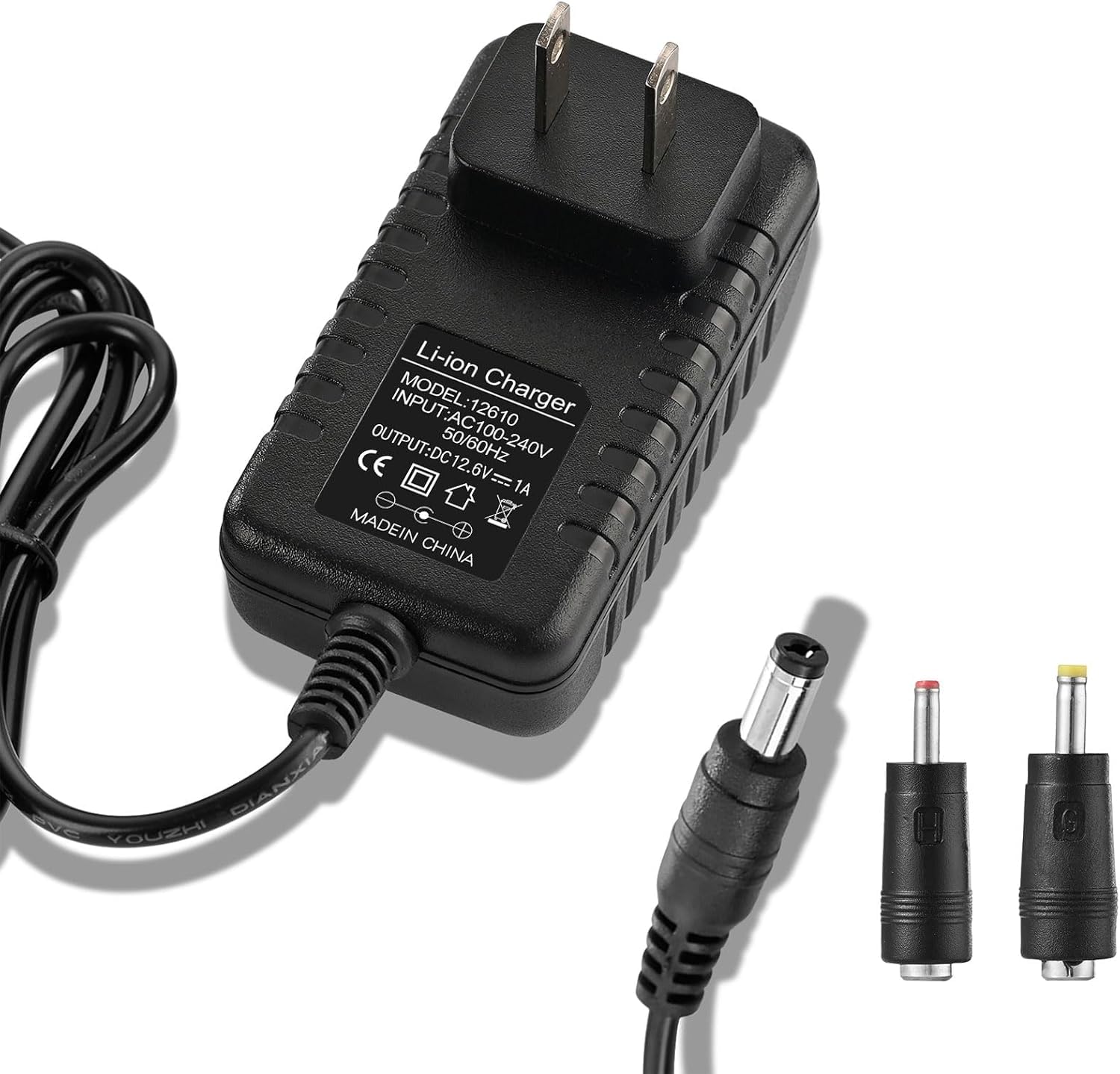 Photo 1 of 12v Massage  Charger 12v ~ 12.6v 1.0A Charger for 12.6v (Universal 12V) Massage Gun Power Cord Switch Power Supply