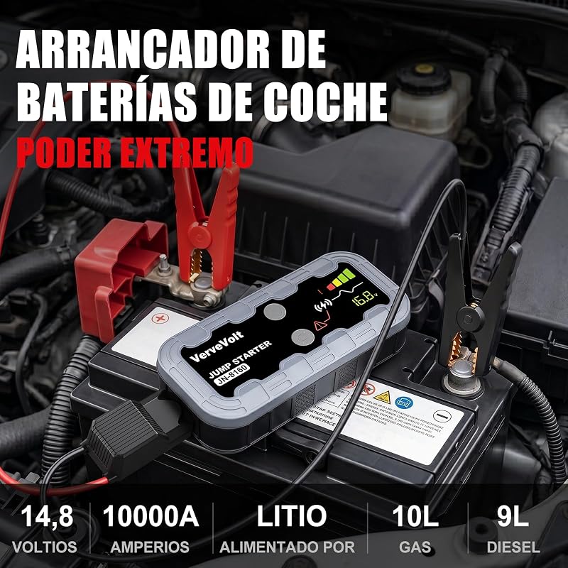 Motor de arranque da bateria do carro 79off 10000A - Arranque de Corrente