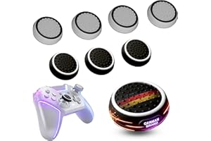 MatoSan 8 Thumbstick Grip Caps – Universal Silicone Controller Covers – Enhanced Grip, Precision & Protection – Anti-Slip Joystick Accessories for All Modern Game Controllers