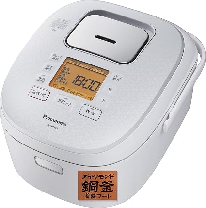 Amazon パナソニック 炊飯器 5 5合 Ih式 ホワイト Sr Hb109 W パナソニック Panasonic ホーム キッチン