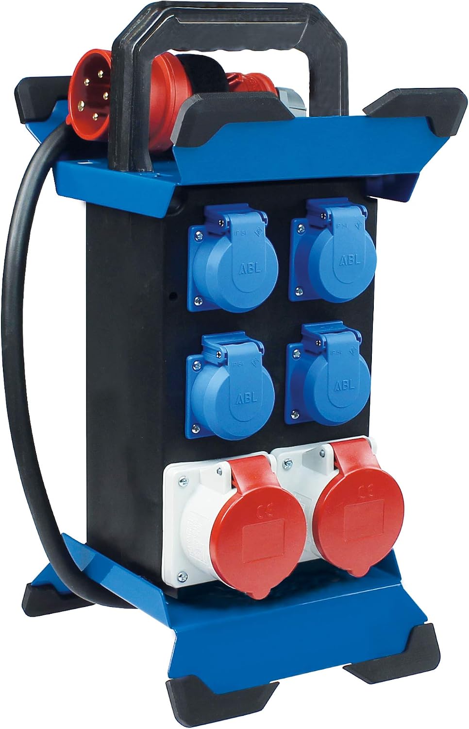 Schwabe Verlengkabel Rubber 230V/16A IP44 H05RR-F 3x1,5 zwart 5m kopen