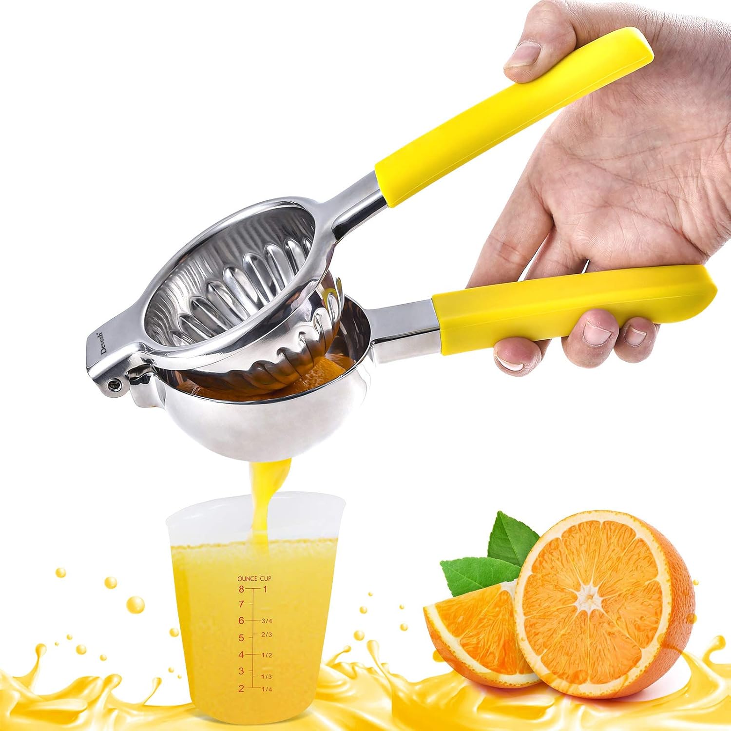 Lemon Squeezer 304 Stainless Steel Fruit Juicer Manual