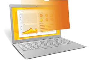 3M Laptop Screen Privacy Filter for 13.3 inch Monitors - Gold - Widescreen 16:9 - GF133W9B