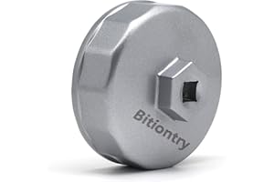 Bitiontry Enhanced 74mm 14 Flutes Oil Filter Wrench for Volkswagen, Mercedes Benz, VW, Audi, Porsche, Mazda, Sprinter, Select