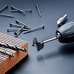 Forstner Bit Set, Wood Drilling, w/Carbide Tipped