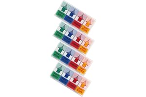 ANDOCA Message Flags Assorted Color,"Sign Here"/"Notarize"/"Initial Here"/"Sign and Date", 800 Pages Total, 0.98 x 1.77 Inch Wide, Easy to Post, 4 On-The-Go Dispensers/Pack