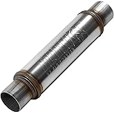Flowmaster Flow FX Chambered Muffler &ndash; 3.00" Center In / 3.00" Center Out | Flow FX, Moderate Sound, Stainless Steel, Affordable Performance for Modern trucks, Muscle Cars &amp; Daily Drivers (71419)