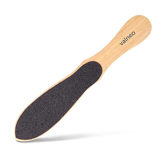 title=VALNEO lima per piedi (a due facce) in legno pregiato | con 2 anni di garanzia