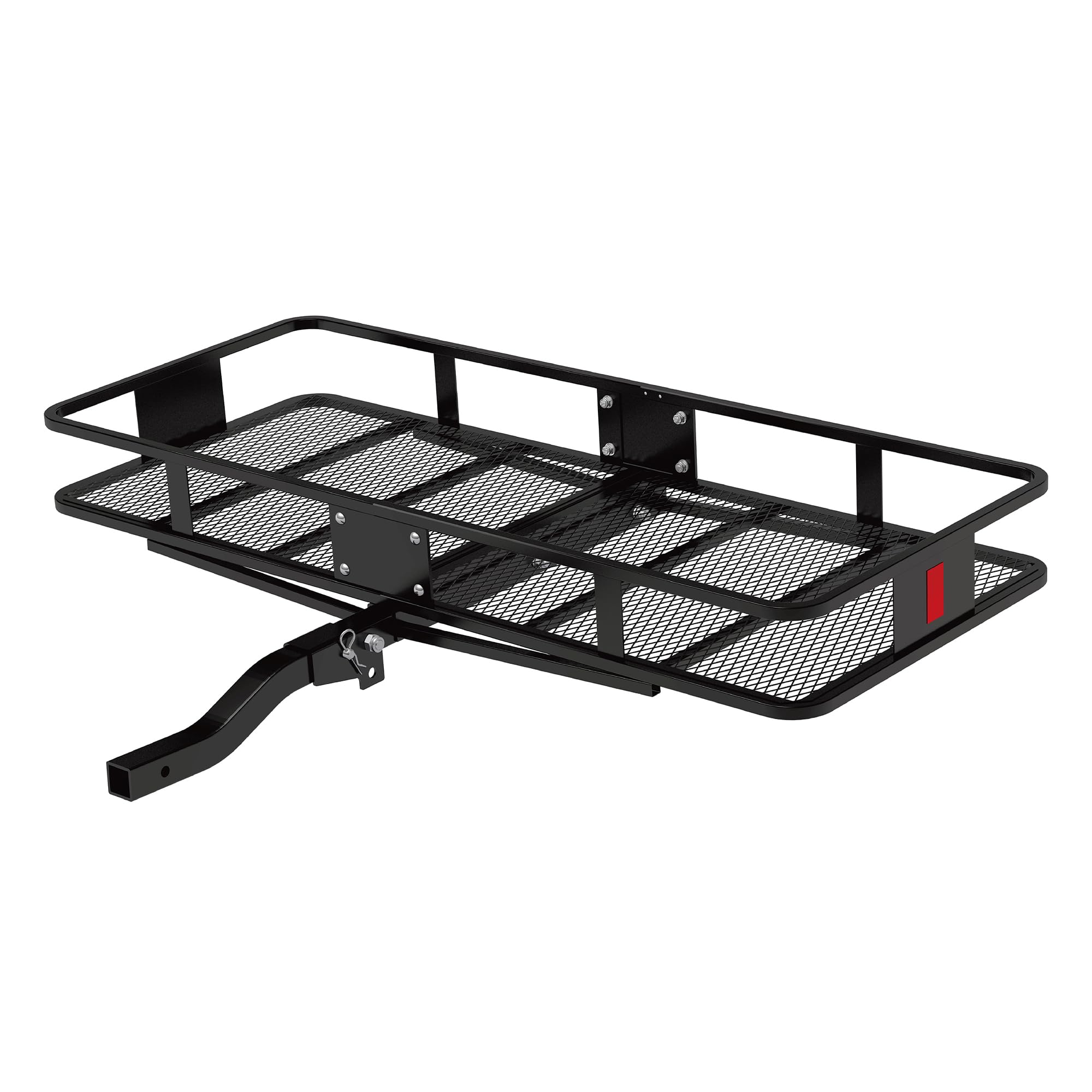 Photo 1 of ** NEW ** Rockland Steel Folding Hitch Mount Cargo Carrier, 60" x 24" x 6", 500 LBS Capacity, Heavy Duty Trailer Hitch Cargo Carrier, Foldable Hitch Rack Basket, Fits 2" Receiver for Cars SUVs Vans Trailers