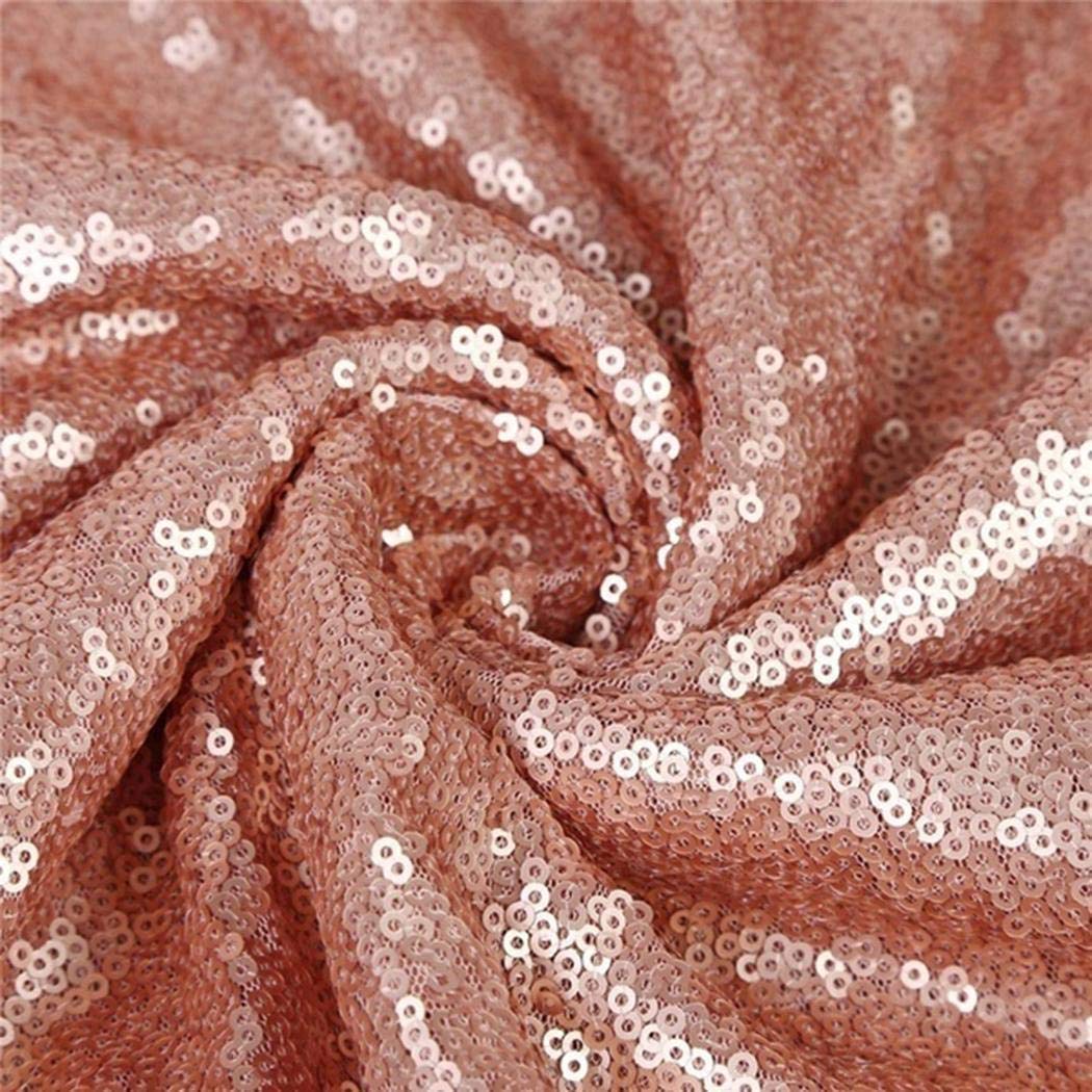 amiubo Hochzeit Tischdecke Glitter Pailletten Tischdecke Party Engagement Dekoration Tischdecken