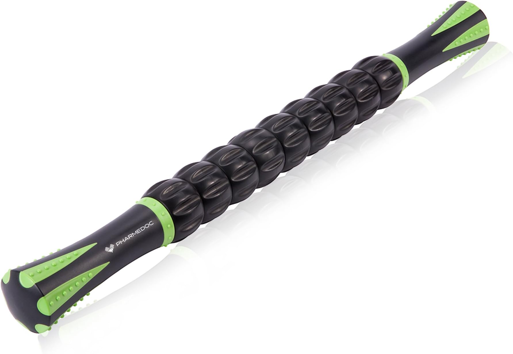 PharMeDoc Muscle Roller Massage Stick - Self Myofascial Release Tool for Pressure Points, Sore Muscles and Pain Relief - Perfect for Any Workout