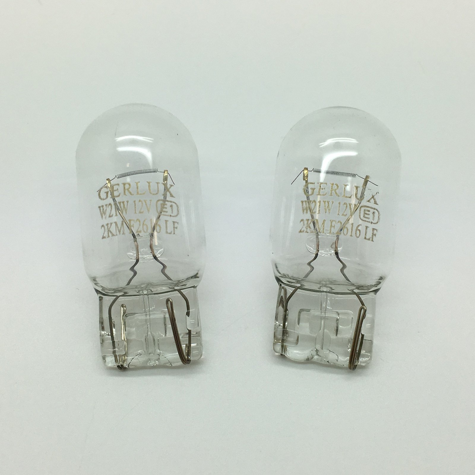 Other 2 x DRL/Daytime Running Light/Sidelight T20 W21/5W 582 7443 Capless Push Fit Car Light Bulb 382W 12v 21w - Brake, Indicator, Reverse, High Level Brake