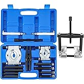 Acymner 14PCS Bearing Separator Puller Set | Heavy Duty 5-Ton Capacity Bearing Puller Set, Wheel Hub Axle Puller Set, 2" and