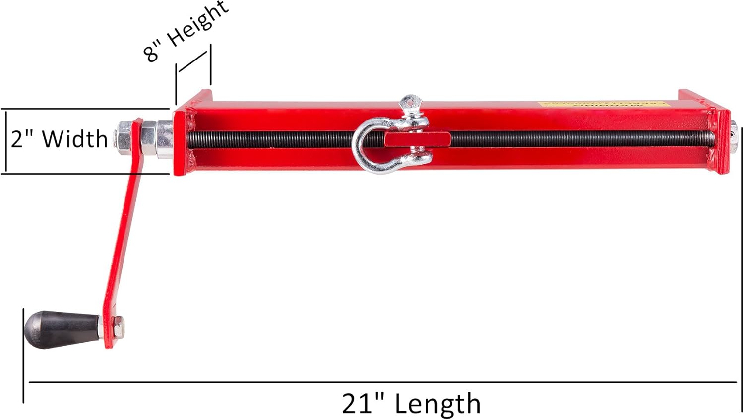 Orion Motor Tech 2 Ton (4000lbs) Engine Hoist/Shop Crane/Cherry Picker Load Leveler with Chains: Automotive