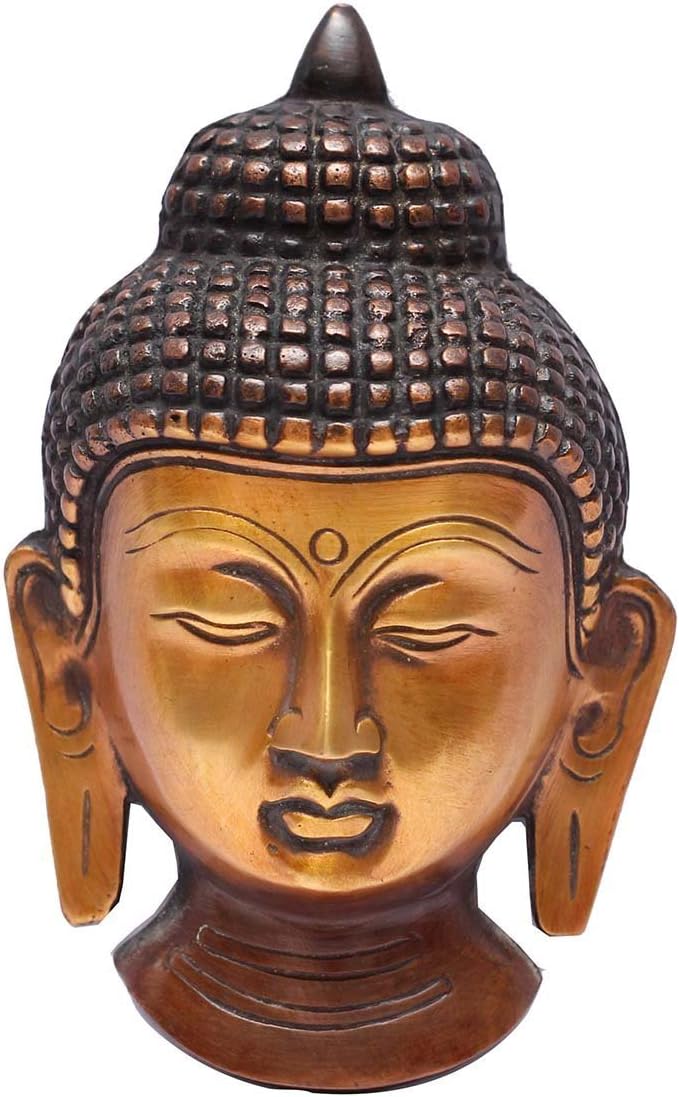 Home Sajja Lord Buddha Brown Head