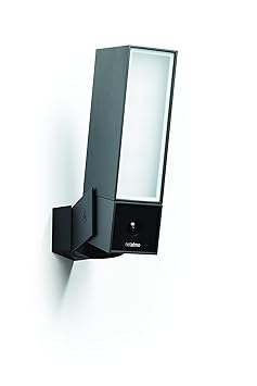Netatmo Presence Outdoor Sicherheitskamera mit Erkennung von Menschen, Fahrzeugen und Tieren Schwarz Aluminium (Nur italienis