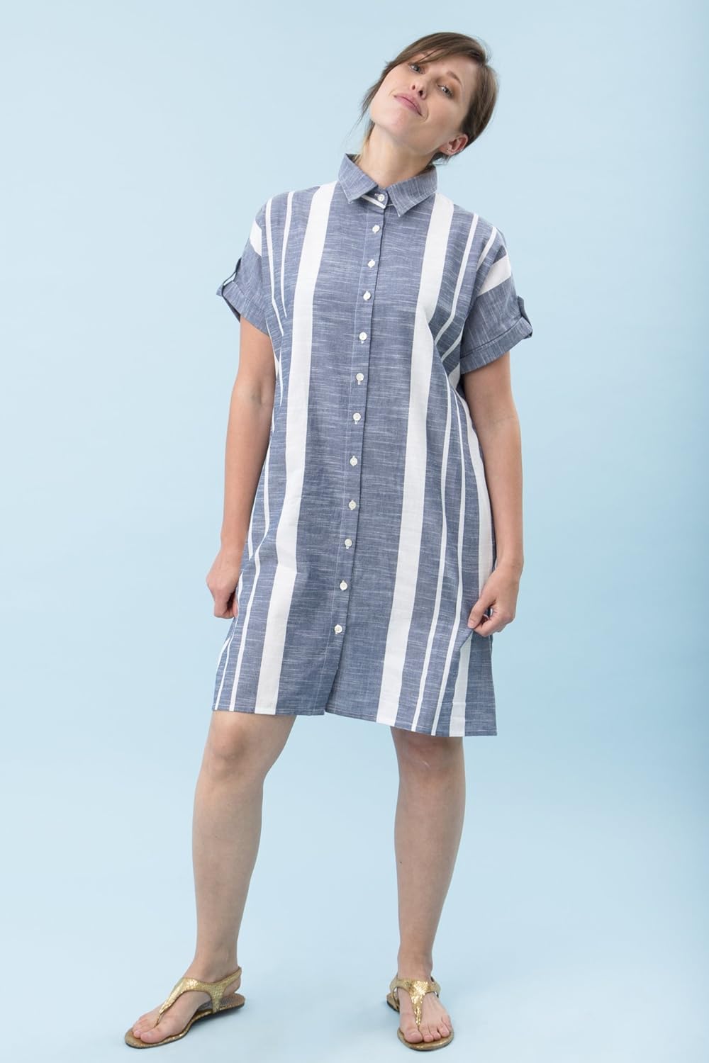 light blue sailor dress