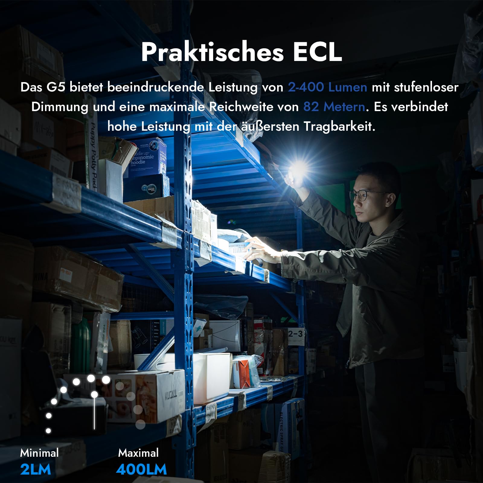 WUBEN G5 LED Taschenlampe Aufladbar - RGB Mini Schlüsselanhänger 400 Lumen, EDC Multifunktional Magnetische USB, 6 Modi Flashlight Wasserdicht für Camping Outdoor 4