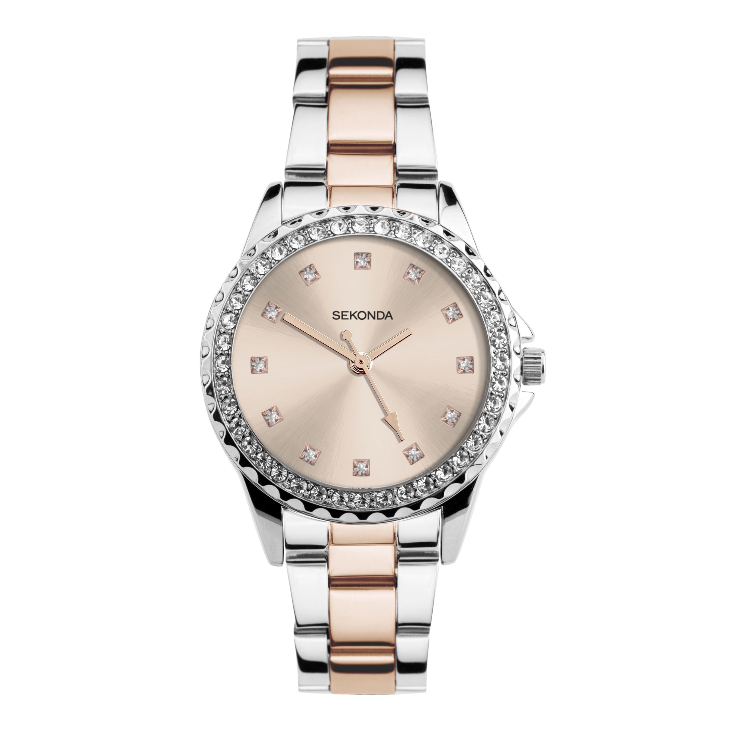 Sekonda Women's Quartz Watch with Rose Gold Dial Analogue Display and Multi-Colour Bracelet 4254.27 — image 1