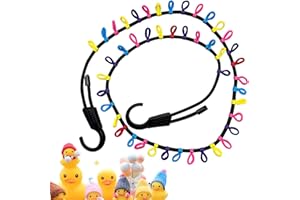 Okueejur Rubber Duck Holder for Jeep Owners, Duck Display Rope Paracord Strap for Jeep Wrangler YJ TJ JK JL JT, Jeep Ducking Interior Accessory (Rubber Ducks Not Included)