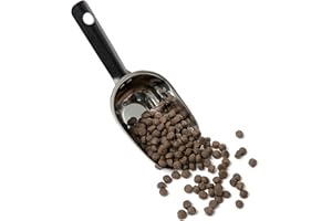 OUR PETS OurPet's Durapet Stainless Steel Food Scoop, 1 Cup,silver