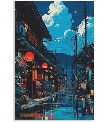 Amazon.com: Japanese Art Print - Shirahone Hot Spring, Shinshu by