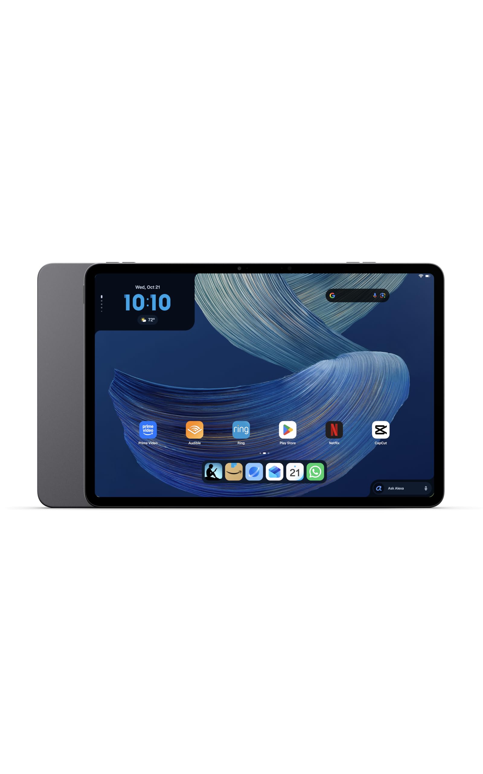 Amazon Alexa Tablet 12 Pro (all-new), 8GB RAM, 128GB, 12″ 2.8K Nanomatte display, All-day battery, With Google Play, Designed