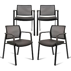 CLATINA Stackable Office Chair, Mesh Back Guest