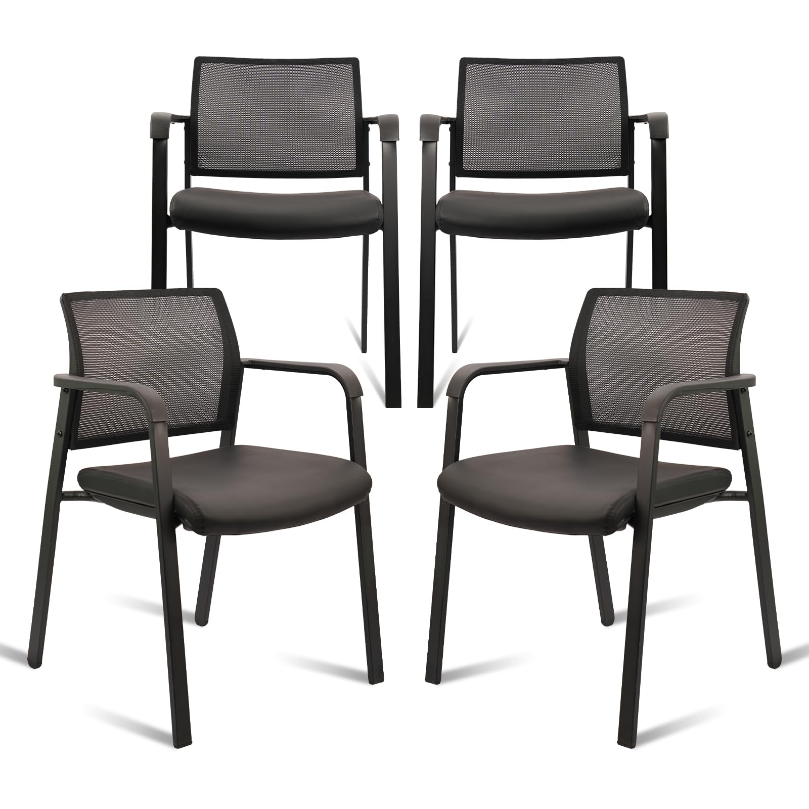 CLATINA Stackable Office Chair, Mesh Back Guest