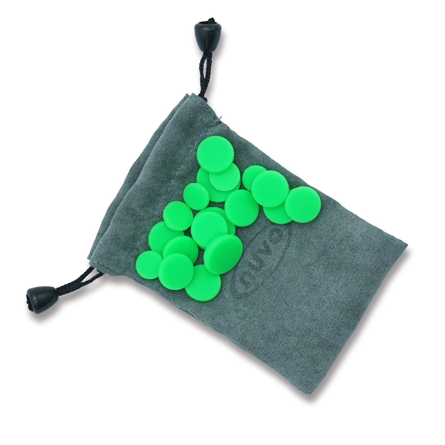 Nuvo Flute colour caps in green