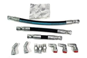 MIEVLYO High Pressure Oil Pump HPOP Hoses Lines Kit & Crossover Line Fit for Ford 7.3L Powerstroke Diesel Engines 1994-1997
