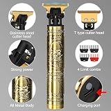 AURUZA Hair Clippers for Men Rechargeable Beard Trimmer 4 Limit Combs USB-C view 2