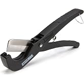 Steelman PVC Pipe Cutter Tool, Cuts 2-inch Tube, Stainless Steel Blade