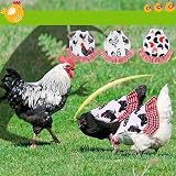 Fdit Hen Saddle Apron Chicken Feather Protector Rooster Claw Guard Elastic Fit view 4