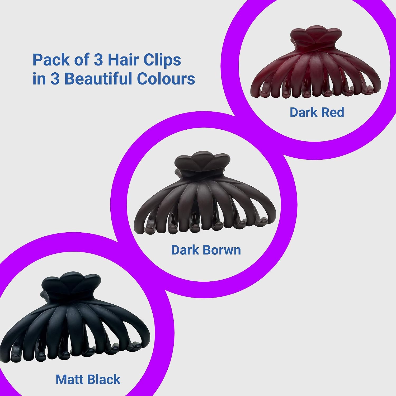 Marrie Hair Claw Clips for Women Girls - Image 5