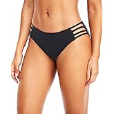 Tempt Me Women Strappy Bikini Bottom Full Coverage Bathing Suit Bottoms Swimsuit Bottom