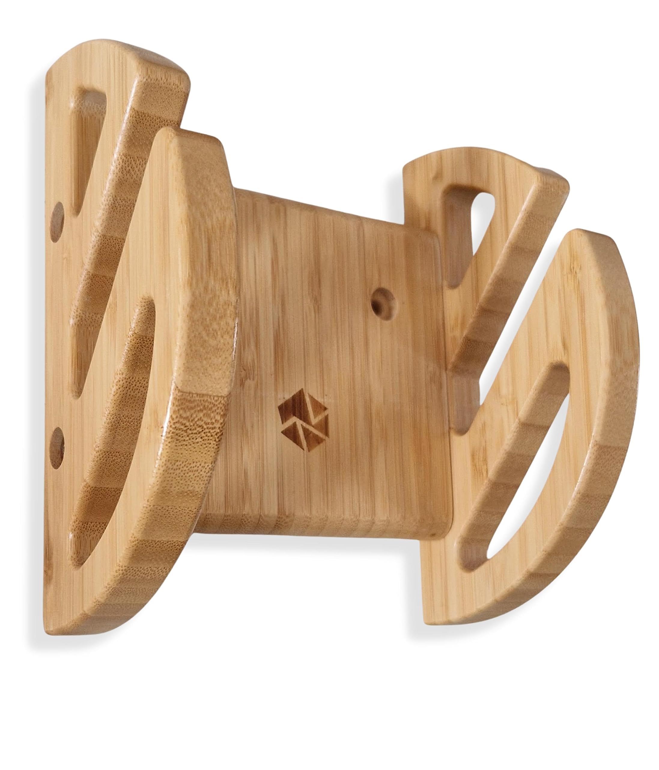 Enhanc3d Designs Skate Wall Mount in Bamboo Wood – Modern and Robust Design – Skate Wall Hanger – Longboard Wall Mount (1 Skate)