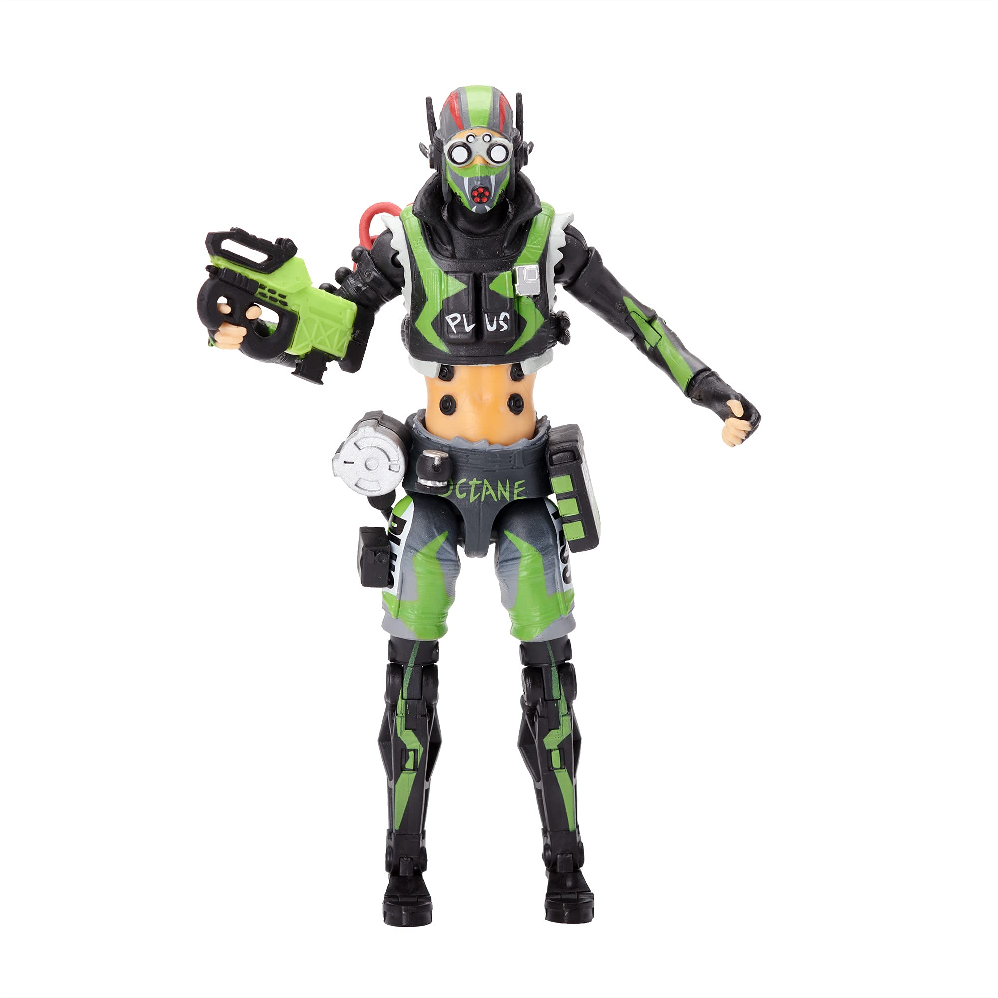 APEX Legends Octane Hit and Run Action Figure, 6” / 15cm Tall Collectable Figure Has 25+ Points Of Articulation and Includes Prowler Burst PDW Accessory