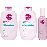 eos Essentials Bundle - Body Wash, Body Mist, Body Lotion - Fresh &amp; Cozy